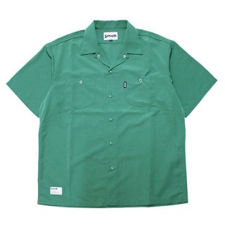 SCHOTT å TC WORK S/S SHIRT 7823923001/LIGHT GREEN