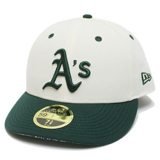 NEWERA ˥塼 OAKLAND ATHLETICS 2-TONE PAISLEY LP 59FIFTY CAP/CHROME WHITExDARK GREEN