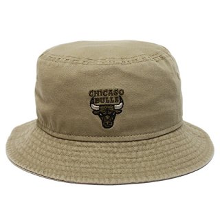 NEWERA ˥塼 CHICAGO BULLS BUCKET HAT/KHAKI