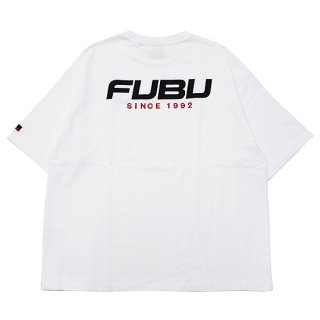 FUBU ե FUBU LOGO S/S TEE/WHITE