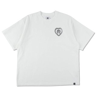 THUMPERS ѡ MAINTAIN YOUR HEART S/S TEE/WHITE