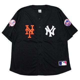 FANATICS եʥƥ NY SUBWAY SERIES BASEBALL SHIRT/BLACK