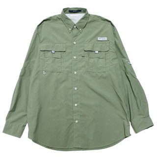 COLUMBIA ӥ BAHAMA  L/S SHIRT FM7048/CYPRESS 