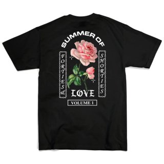 40s & SHORTIES եƥɥ硼ƥ SUMMER LOVE S/S TEE/BLACK