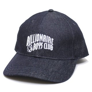 BILLIONAIRE BOYS CLUB ビリオネアボーイズクラブ ARCH LOGO DENIM CAP/BLUE