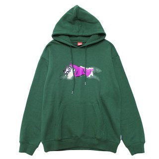 ICECREAM ꡼ STICKER HOODIE/DARK GREEN