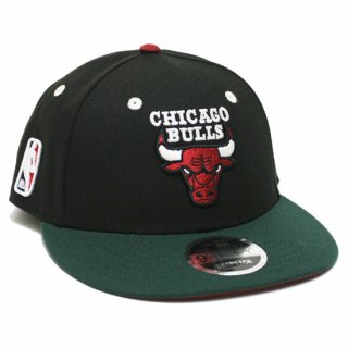 NEWERA ˥塼 NBA COLOR CUSTOM CHICAGO BULLS LP 9FIFTY CAP/BLACKxDARK GREEN