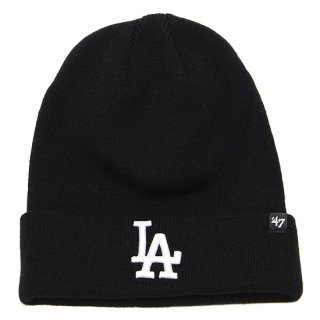 '47 եƥ֥ LOSANGELES DODGERS RAISED '47 CUFF KNIT/BLACK