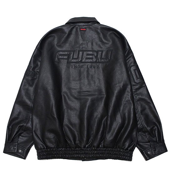 FUBU Nubuck Leather Jacket世界的に人気を誇る