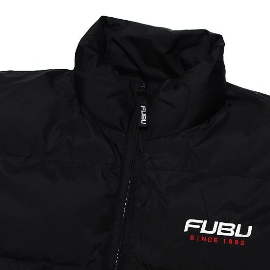 FUBU フブ REVERSIBLE PADDED JACKET/BLACK - SOULSTYLE