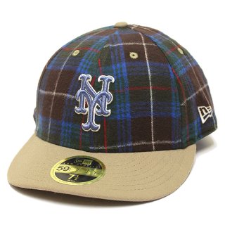 NEWERA ˥塼 NEWYORK METS PLAID LP 59FIFTY CAP/BRITISH KHAKIxCHECK