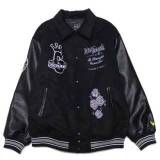 WHAT IT ISNT ART BY MARKGONZALES åȥåȥ ޡ󥶥쥹 STADIUM JACKET 2H5-63820/BLACK