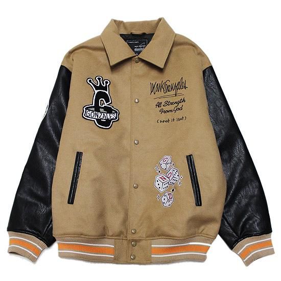 おしえてくださいMARK GONZALES STADIUM JACKET 2H5-63820 M - www