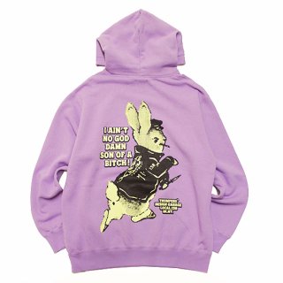 THUMPERS サンパーズ WHERE RABBITES DARE HOODIE/LAVENDER