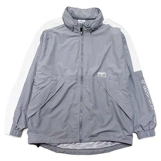 PRO CLUB プロクラブ FULL COURT WINDBREAKER JACKET/SLATE