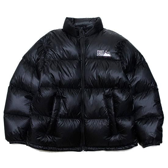 FIRSTDOWN ファーストダウン LIGHT BUBBLE DOWN JACKET/BLACK FIRSTDOWN ファーストダウン LIGHT BUBBLE DOWN JACKET/BLACK