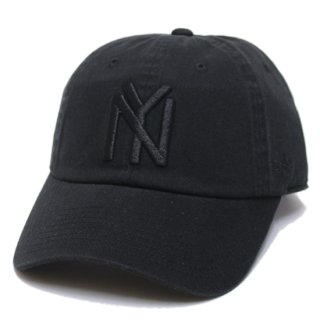 AMERICAN NEEDLE ꥫˡɥ NEWYORK BLACK YANKEES BALLPARK CAP/BLACKxBLACK