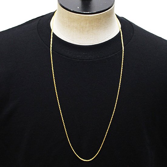 GOLDEN GILT ゴールデンギルト ROPE NECKLACE/GOLD - SOULSTYLE