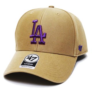 '47 եƥ֥ LOSANGELES DODGERS LEGEND '47 MVP CAP/KHAKIxPURPLE LOGO