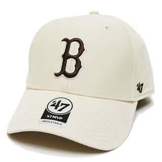 '47 フォーティーセブン BOSTON REDSOX LEGEND '47 MVP CAP/NATURALxBROWN LOGO