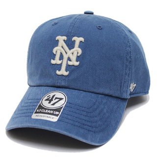 '47 եƥ֥ NEWYORK METS LAKE SHORE '47 CLEAN UP CAP/TIMBER BLUE