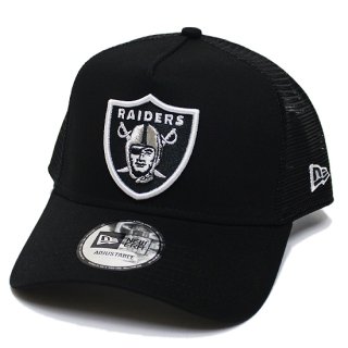 NEWERA ˥塼 LASVEGAS RAIDERS 9FORTY A-FRAME TRUCKER CAP/BLACK