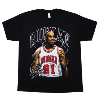 THREADS ON DEMAND åɥǥޥ RODMAN SIGNATURE S/S TEE/BLACK