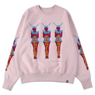 THUMPERS ѡ CANDY RABBIT CREWNECK SWEAT/BLUSH