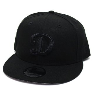 NEWERA ˥塼 LOSANGELES DODGERS DLOGO 9FIFTY CAP/BLACKxBLACK