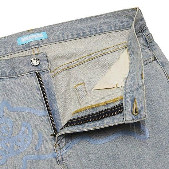 パンツ ICECREAM WASHED DENIM PANTS BLUE/WHITE WASHED DENIM PANTS – BILLIONAIRE BOYS CLUB / ICECREAM