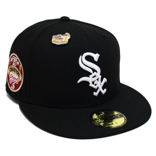 NEWERA ˥塼 CHICAGO WHITESOX LOCAL DISHED 59FIFTY CAP/BLACK