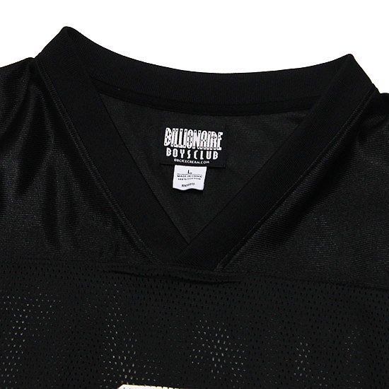 BILLIONAIRE BOYS CLUB ビリオネアボーイズクラブ BB RING OF HONOR CROPPED FIT MESH  JERSEY/BLACK - SOULSTYLE