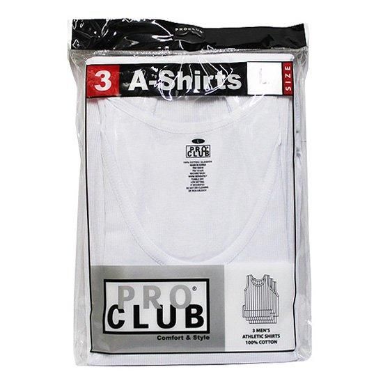 PRO CLUB プロクラブ 3P PREMIUM RINGSPUN COTTON RIBBED A