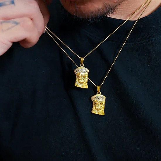 GOLDEN GILT ゴールデンギルト O.G. MINI JESUS NECKLACE/GOLD GOLDEN GILT ゴールデンギルト O.G. MINI JESUS NECKLACE/GOLD