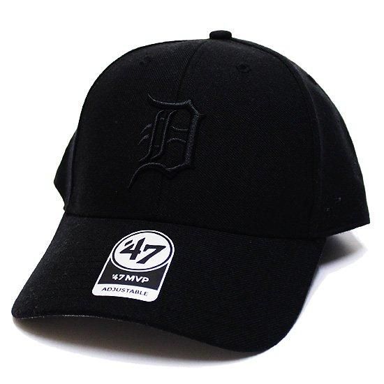 47 フォーティーセブン DETROIT TIGERS '47 MVP CAP/BLACKxBLACK 47 フォーティーセブン DETROIT TIGERS '47 MVP CAP/BLACKxBLACK