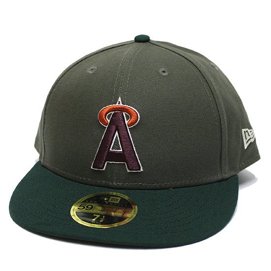 NEWERA ニューエラ LOSANGELES ANGELS DUCK LP 59FIFTY CAP/MOSSxDARK GREEN -  SOULSTYLE