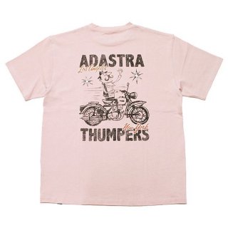 ADASTRA x THUMPERS ȥ x ѡ REBELS S/S TEE/PINK