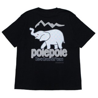 MANASTASH ޥʥå POLEPOLE S/S TEE/BLACK