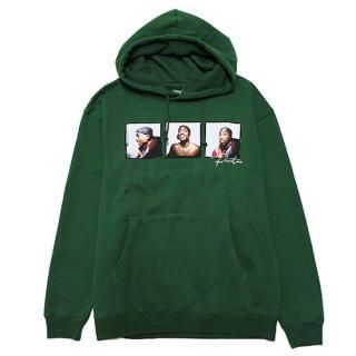 PRIMITIVExTUPAC ץߥƥx2ѥå TRUTH HOODIE/FOREST GREEN