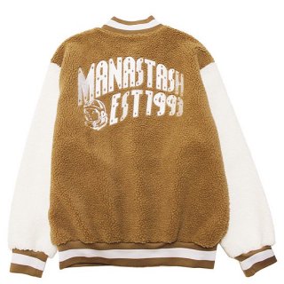 MANASTASH x BILLIONAIRE BOYS CLUB ޥʥå x ӥꥪͥܡ BOA VARSITY JACKET/BROWN