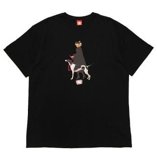 ICECREAM ꡼ GREYHOUNDS S/S TEE/BLACK