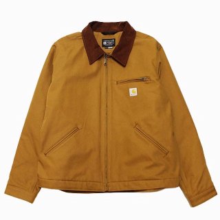 CARHARTT ϡ DUCK BLANKET LINED DETROIT JACKET 103828/CARHARTT BROWN