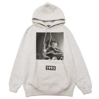 1993 DESIGNED WORLD HIPHOP 1993ǥɥҥåץۥå 1993 WEST DOG HOODIE/ASH