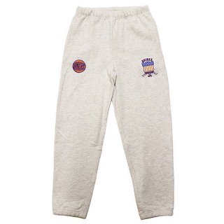 AVIREX x NBA å NBA NEWYORK KNICKS SWEAT PANTS 7835110023/HEATHER GREYxORANGE