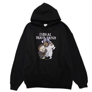 RAP ATTACK åץå Fuckin' Jay LYRICAL DEATH MATCH HOODIE RAWT24-PU003/BLACK