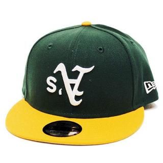 NEWERA ˥塼 OAKLAND ATHLETICS UPSIDE DOWN 9FIFTY CAP/GREENxYELLOW
