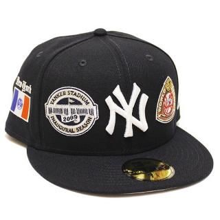 NEWERA ˥塼 NEWYORK YANKEES MANY PATCH 59FIFTY CAP/NAVY