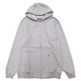 CARHARTT ϡ MIDWEIGHT HOODED ZIPFRONT SWEAT K122/HEATHER GREY