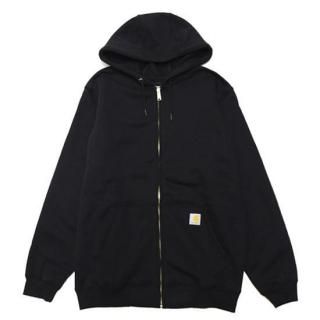 CARHARTT ϡ MIDWEIGHT HOODED ZIPFRONT SWEAT K122/BLACK