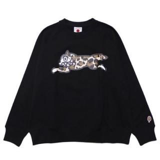 ICECREAM ꡼ RUNNING DOG CREWNECK SWEAT/BLACK
